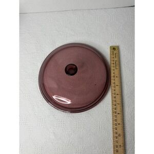 Vintage‎ Purple Glass Lid Replacement Cookware 8 5/8 Inch Diameter
